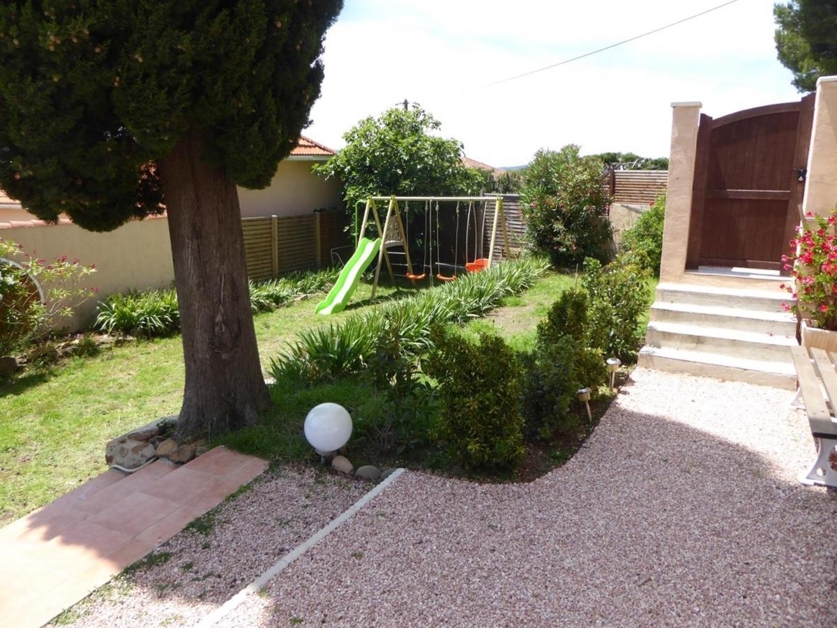 Bas De Villa Jardin Plein Sud Proche Mer Clim-Wifi سانت-ماندرييه-سور-مير المظهر الخارجي الصورة